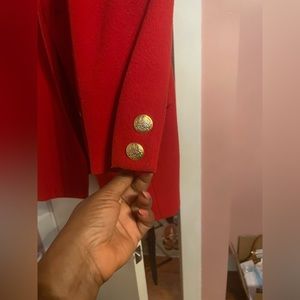 Marks & Spencer Red Jacket &Coat .UK SIZE 10